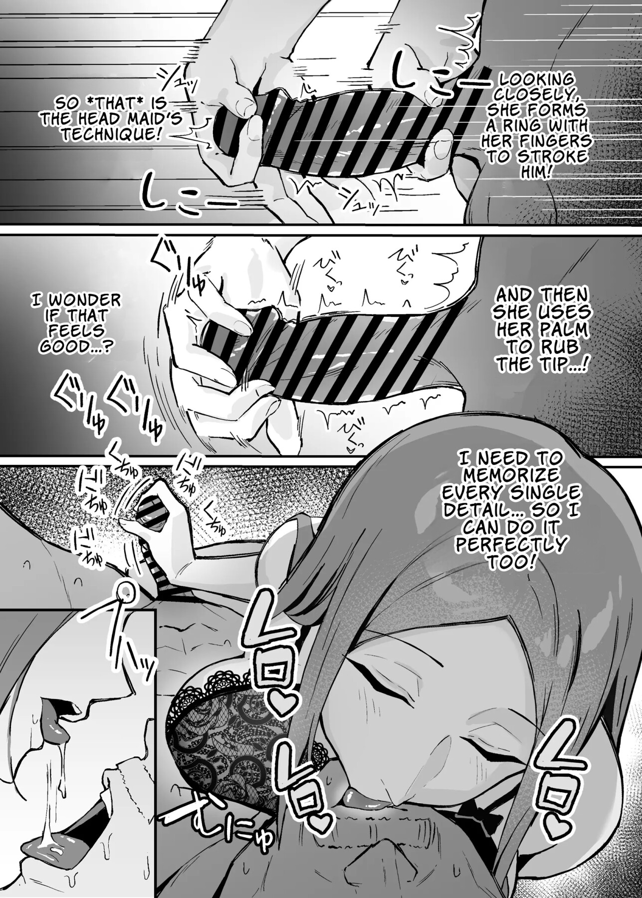 Hentai Manga Comic-Observing the Night Duties of the Admired Senior Head Maid-Read-10